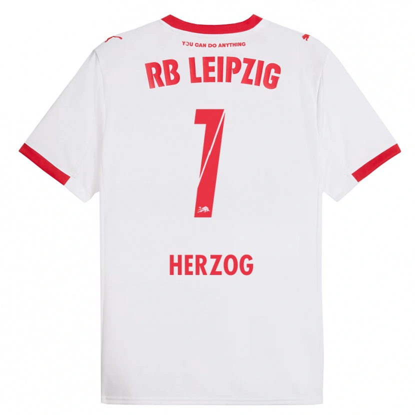 Danxen Herren Elvira Herzog #1 Weiß Rot Heimtrikot Trikot 2025/26 T-Shirt Österreich
