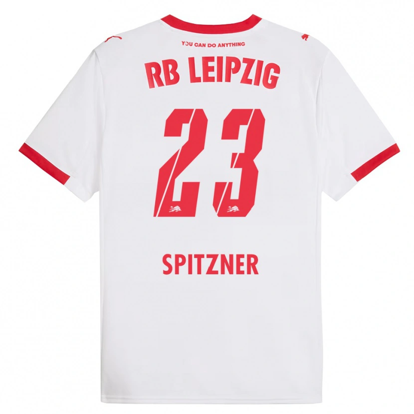 Danxen Herren Kyra Spitzner #23 Weiß Rot Heimtrikot Trikot 2025/26 T-Shirt Österreich