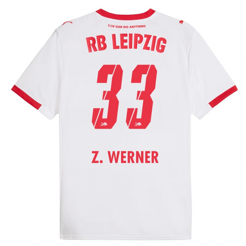 Danxen Herren Zoé Werner #33 Weiß Rot Heimtrikot Trikot 2025/26 T-Shirt Österreich