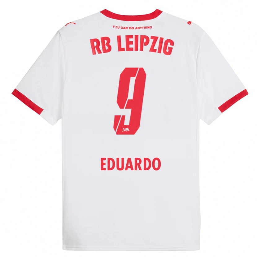 Danxen Herren Yannick Eduardo #9 Weiß Rot Heimtrikot Trikot 2025/26 T-Shirt Österreich