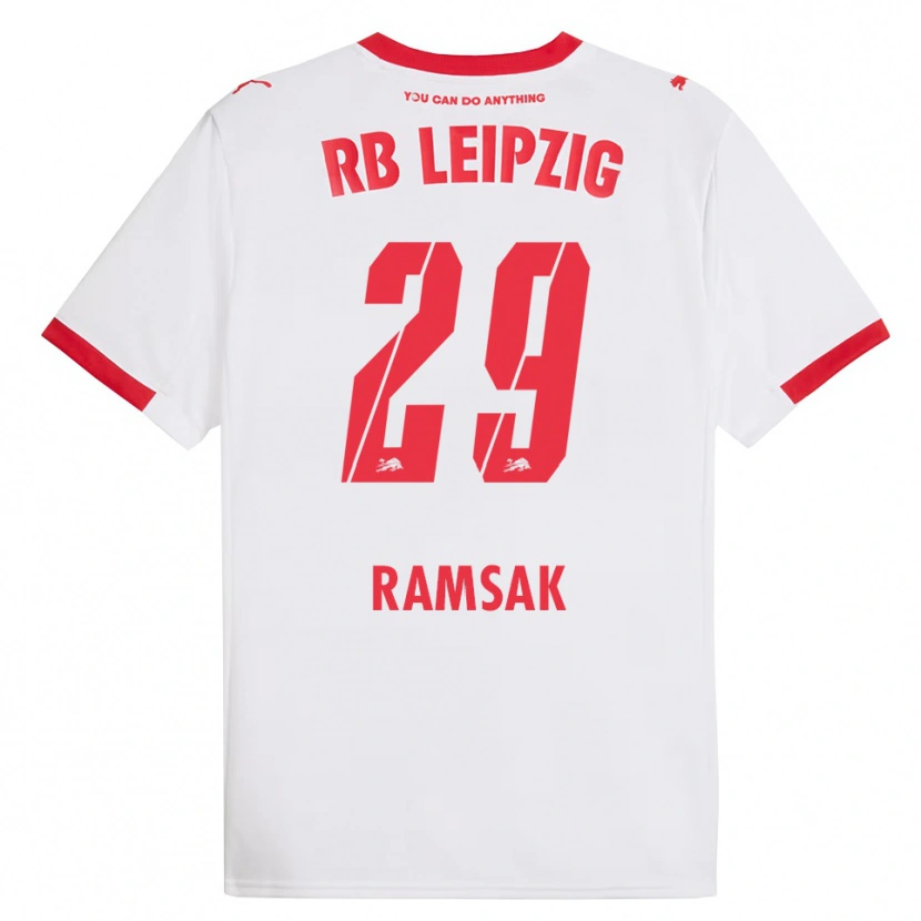 Danxen Herren Robert Ramsak #29 Weiß Rot Heimtrikot Trikot 2025/26 T-Shirt Österreich