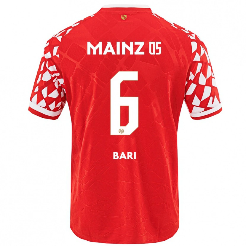 Danxen Herren Lorena Bari #6 Rot Weiß Heimtrikot Trikot 2025/26 T-Shirt Österreich