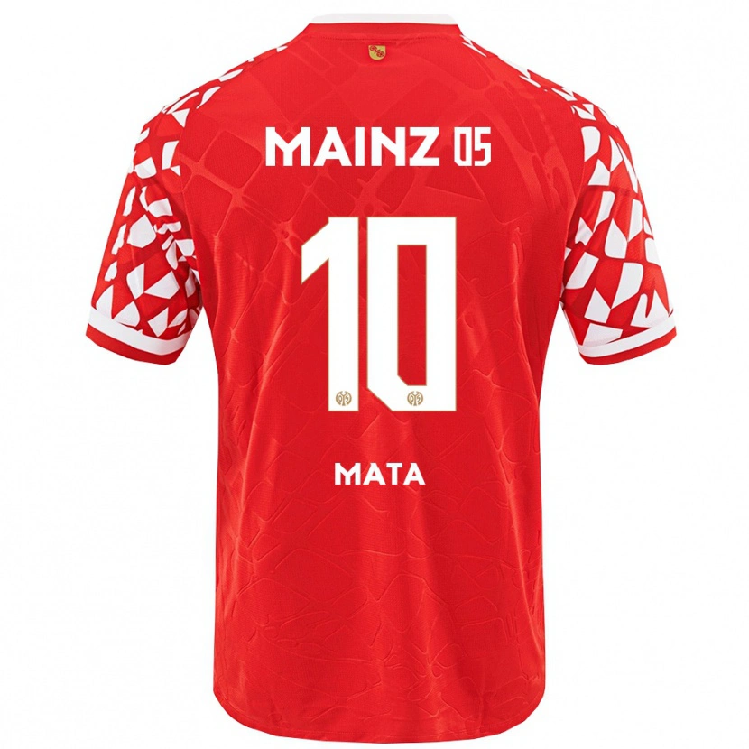 Danxen Herren Ken Mata #10 Rot Weiß Heimtrikot Trikot 2025/26 T-Shirt Österreich