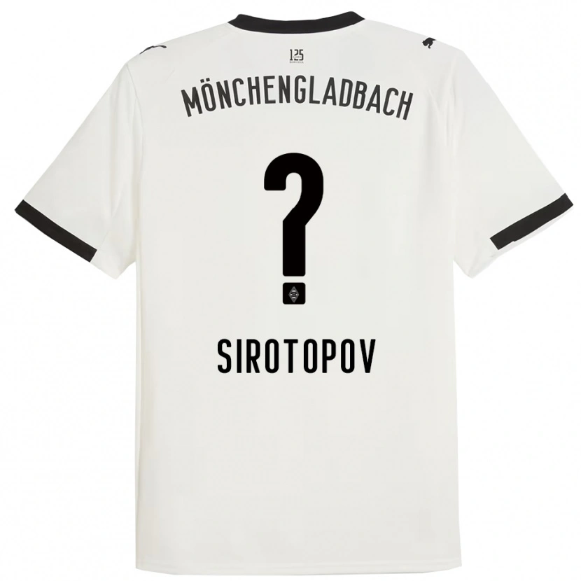 Danxen Herren Artem Sirotopov #0 Weiß Schwarz Heimtrikot Trikot 2025/26 T-Shirt Österreich