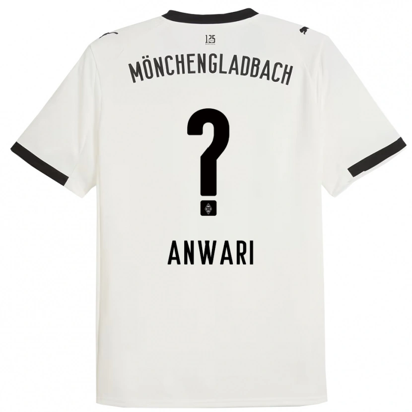Danxen Herren Hamza Anwari #0 Weiß Schwarz Heimtrikot Trikot 2025/26 T-Shirt Österreich