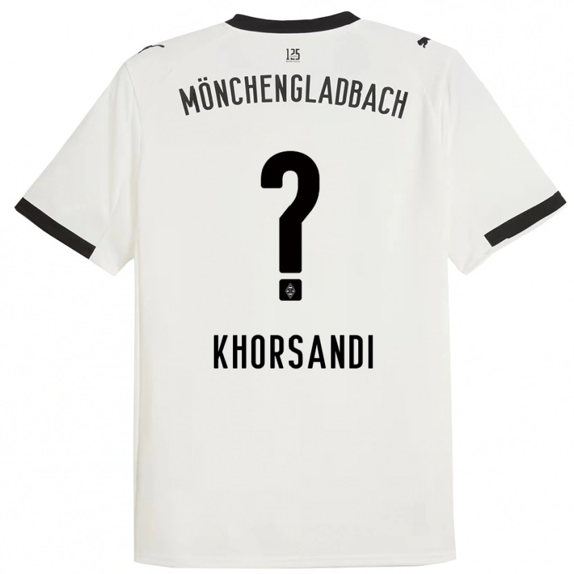 Danxen Herren Radin Khorsandi #0 Weiß Schwarz Heimtrikot Trikot 2025/26 T-Shirt Österreich