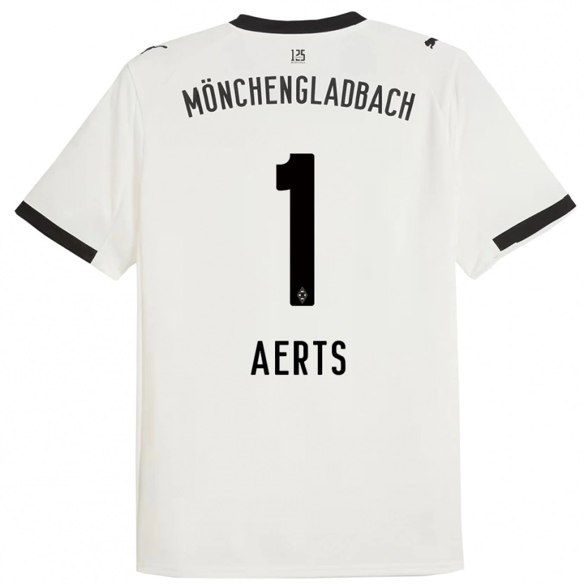 Danxen Herren Liv Aerts #1 Weiß Schwarz Heimtrikot Trikot 2025/26 T-Shirt Österreich