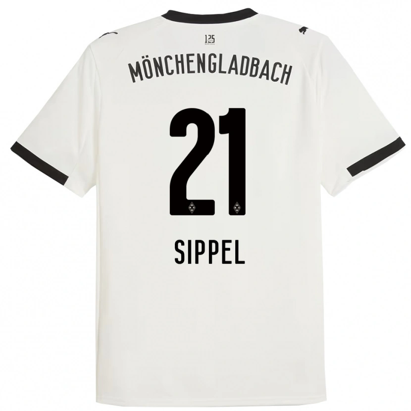 Danxen Herren Tobias Sippel #21 Weiß Schwarz Heimtrikot Trikot 2025/26 T-Shirt Österreich