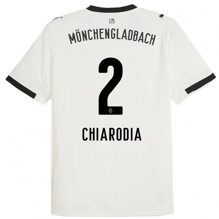 Danxen Herren Fabio Chiarodia #2 Weiß Schwarz Heimtrikot Trikot 2025/26 T-Shirt Österreich