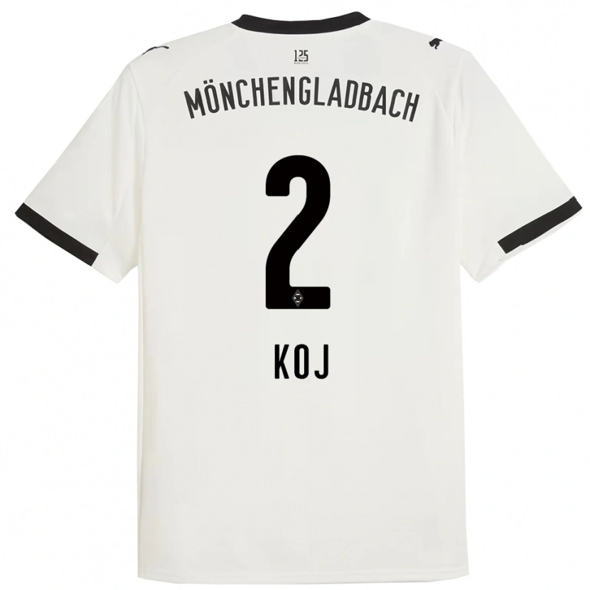 Danxen Herren Julia Koj #2 Weiß Schwarz Heimtrikot Trikot 2025/26 T-Shirt Österreich