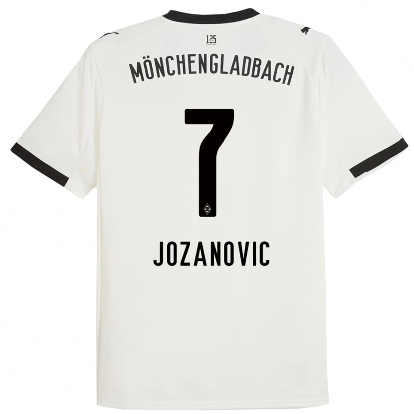 Danxen Herren Antonio Jozanovic #7 Weiß Schwarz Heimtrikot Trikot 2025/26 T-Shirt Österreich