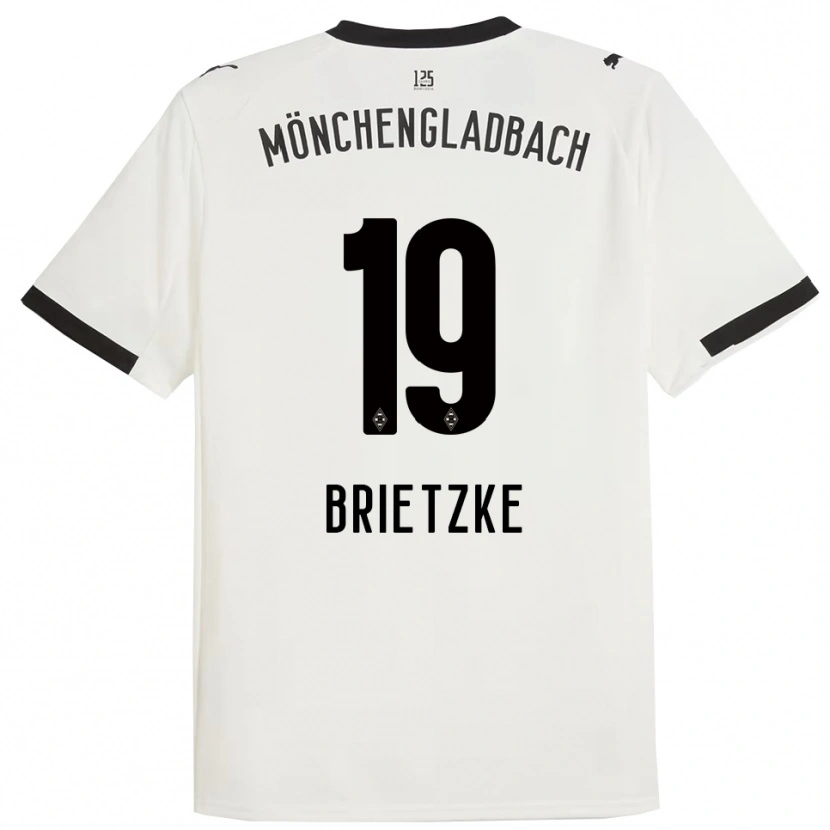 Danxen Herren Yvonne Brietzke #19 Weiß Schwarz Heimtrikot Trikot 2025/26 T-Shirt Österreich