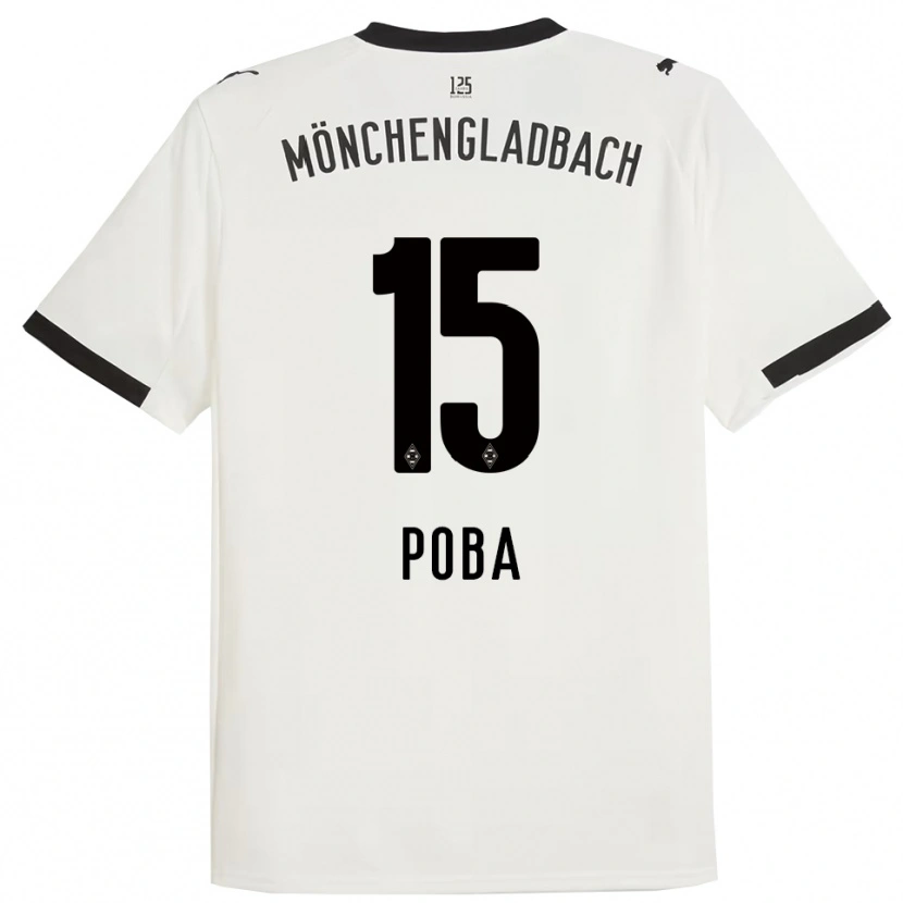 Danxen Herren Peniel Poba #15 Weiß Schwarz Heimtrikot Trikot 2025/26 T-Shirt Österreich