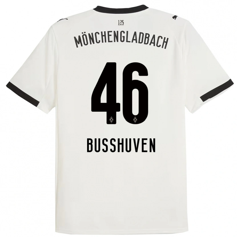 Danxen Herren Alina Busshuven #46 Weiß Schwarz Heimtrikot Trikot 2025/26 T-Shirt Österreich
