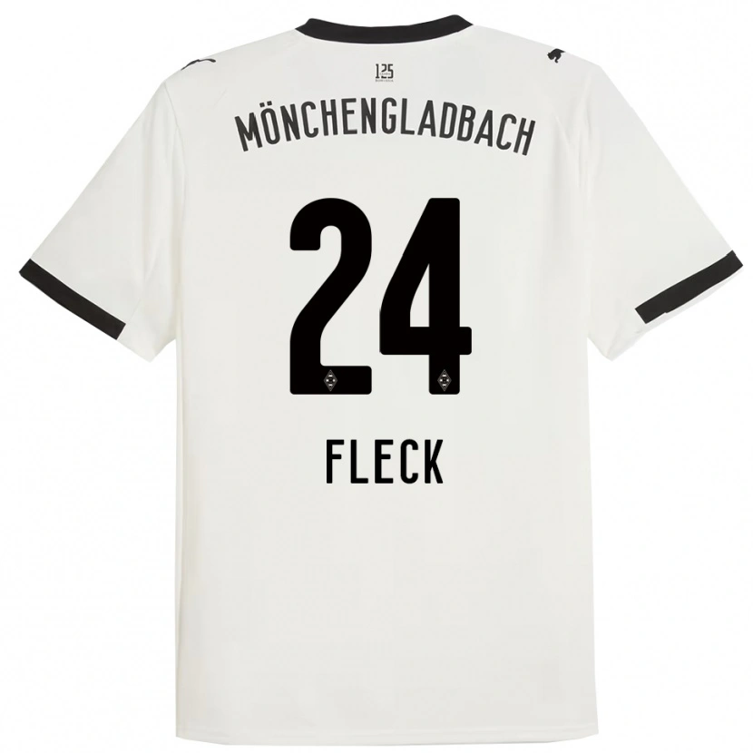 Danxen Herren Fritz Fleck #24 Weiß Schwarz Heimtrikot Trikot 2025/26 T-Shirt Österreich