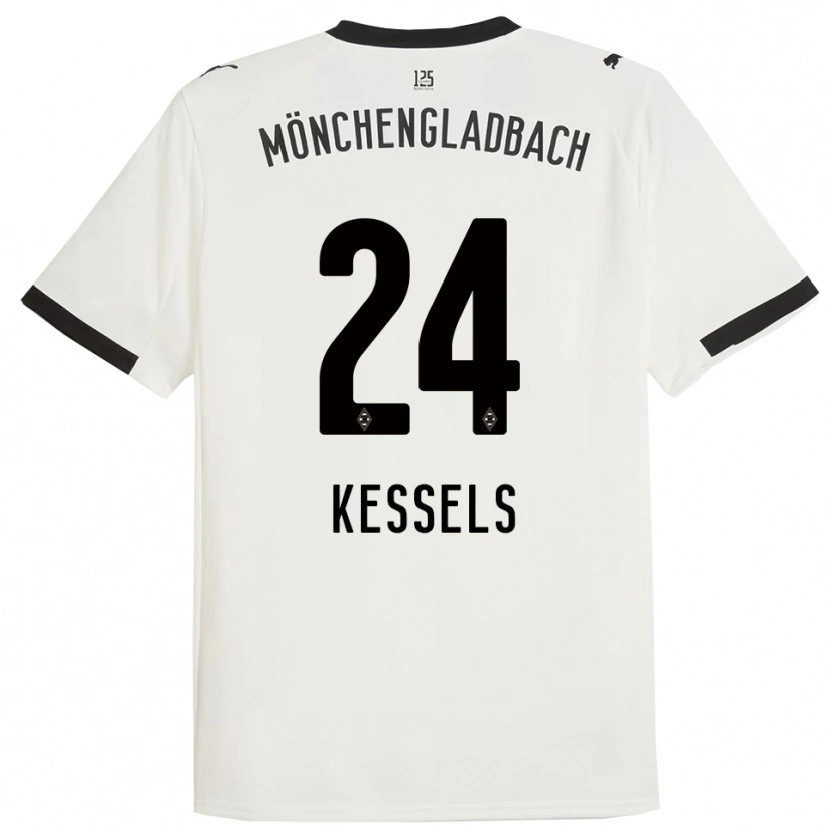 Danxen Herren Imke Kessels #24 Weiß Schwarz Heimtrikot Trikot 2025/26 T-Shirt Österreich