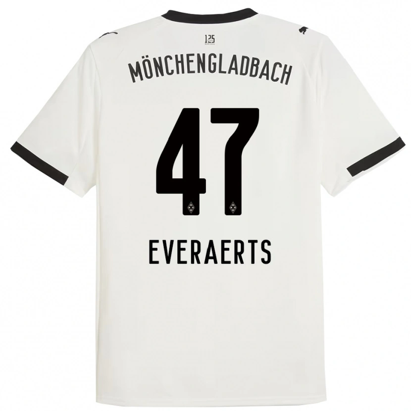Danxen Herren Kim Everaerts #47 Weiß Schwarz Heimtrikot Trikot 2025/26 T-Shirt Österreich