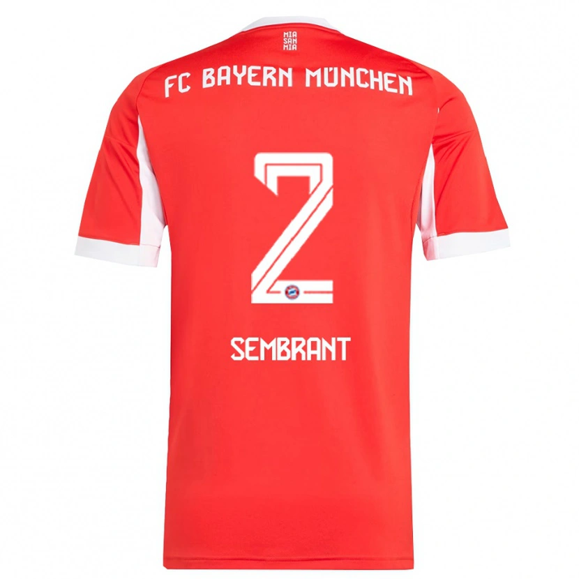 Danxen Herren Linda Sembrant #2 Rot Weiß Heimtrikot Trikot 2025/26 T-Shirt Österreich