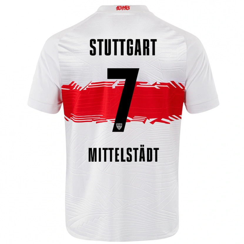 Danxen Herren Maximilian Mittelstädt #7 Weiß Rot Heimtrikot Trikot 2025/26 T-Shirt Österreich