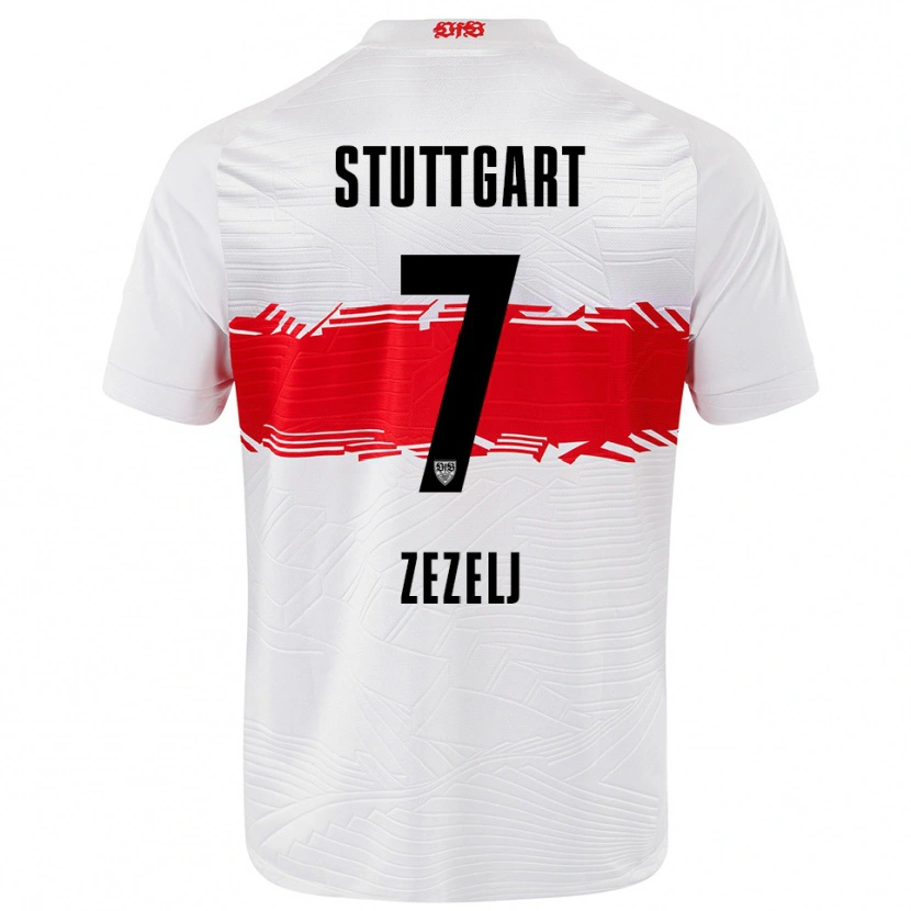 Danxen Herren Neno Zezelj #7 Weiß Rot Heimtrikot Trikot 2025/26 T-Shirt Österreich