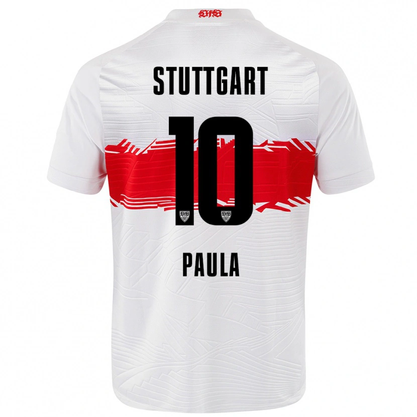 Danxen Herren Raul Paula #10 Weiß Rot Heimtrikot Trikot 2025/26 T-Shirt Österreich