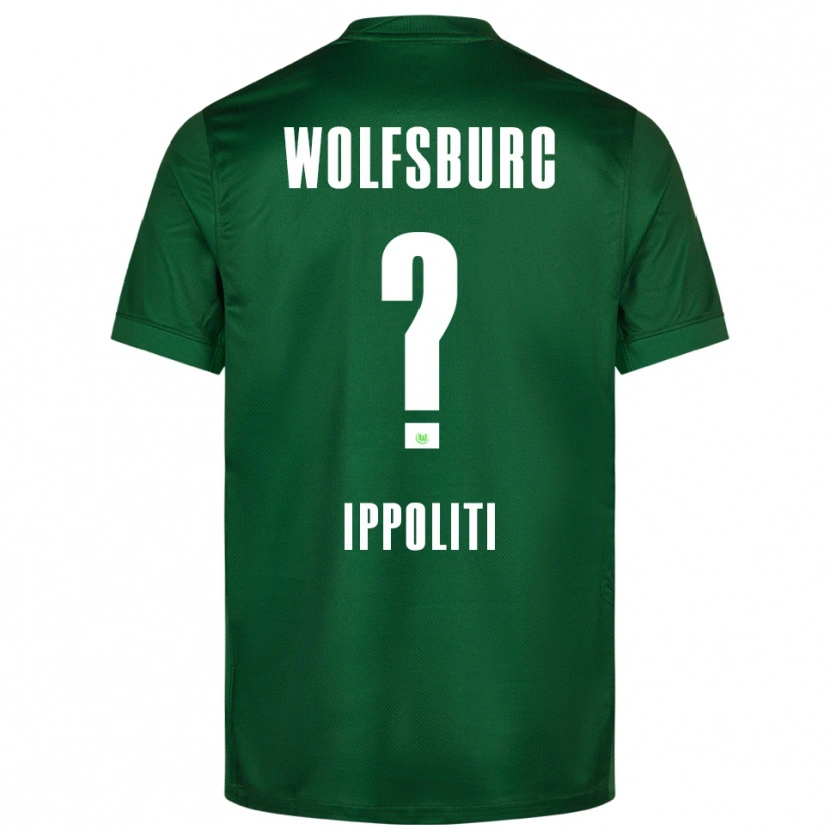 Danxen Herren Mario Ippoliti #0 Grün Weiß Heimtrikot Trikot 2025/26 T-Shirt Österreich