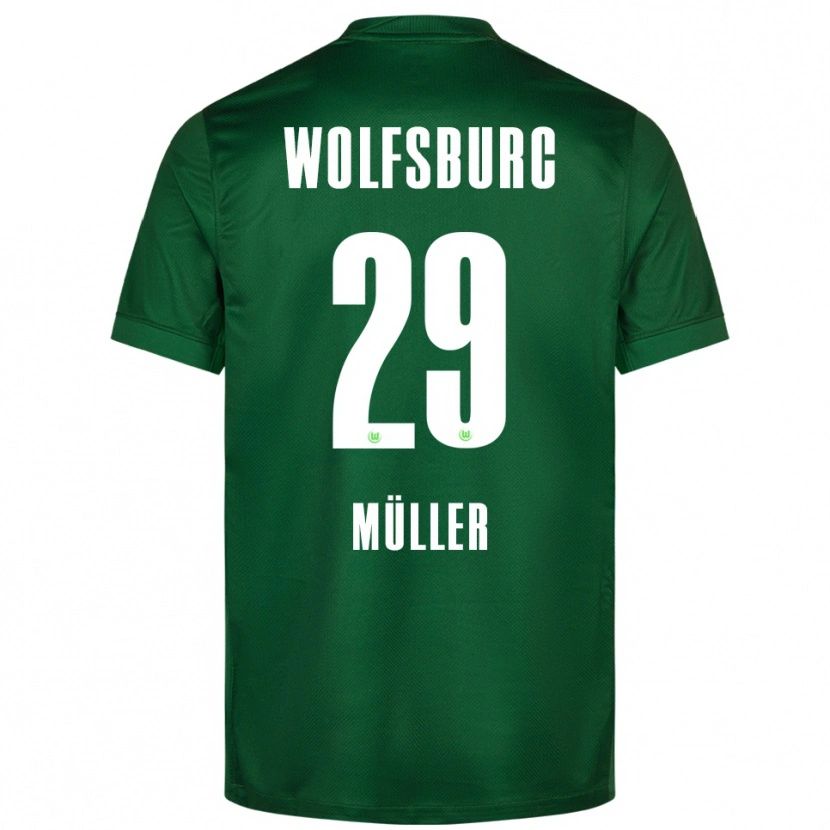 Danxen Herren Marius Müller #29 Grün Weiß Heimtrikot Trikot 2025/26 T-Shirt Österreich