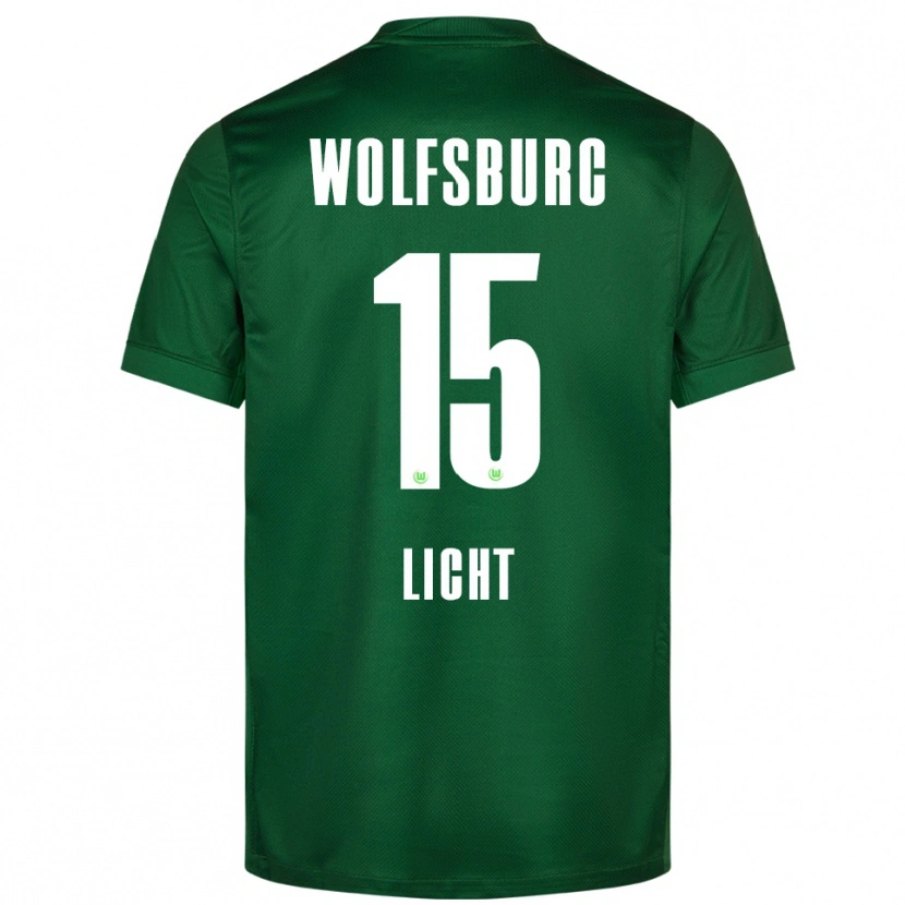 Danxen Herren Philipp Licht #15 Grün Weiß Heimtrikot Trikot 2025/26 T-Shirt Österreich