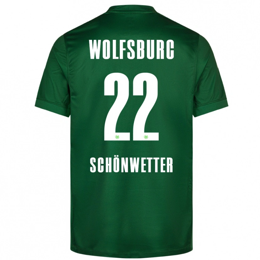 Danxen Herren Christina Schönwetter #22 Grün Weiß Heimtrikot Trikot 2025/26 T-Shirt Österreich