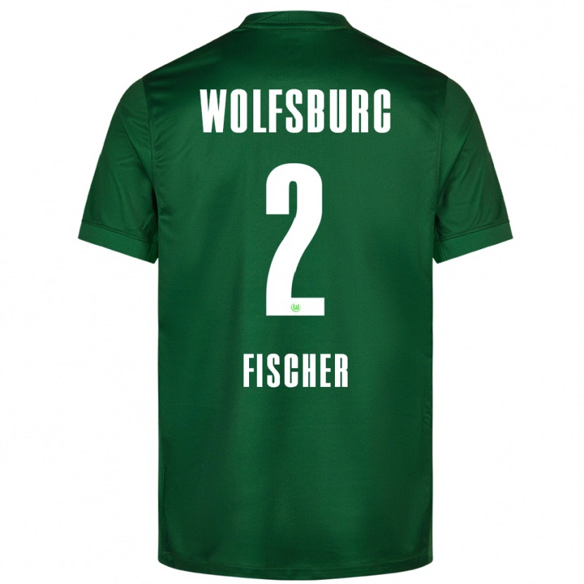 Danxen Herren Kilian Fischer #2 Grün Weiß Heimtrikot Trikot 2025/26 T-Shirt Österreich
