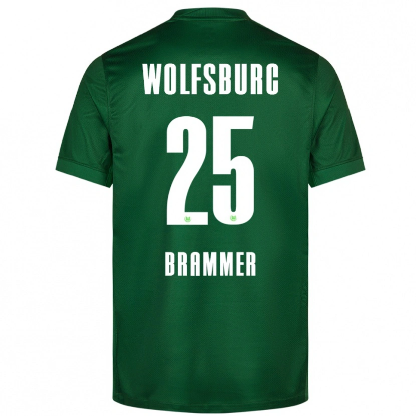 Danxen Herren Ole Brammer #25 Grün Weiß Heimtrikot Trikot 2025/26 T-Shirt Österreich