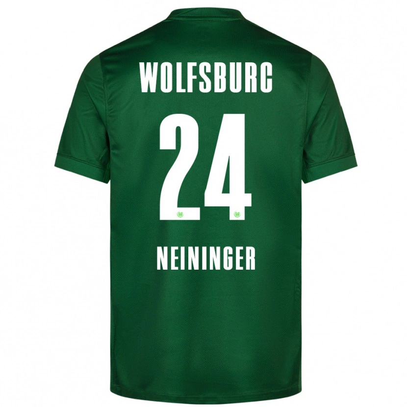 Danxen Herren Tim Neininger #24 Grün Weiß Heimtrikot Trikot 2025/26 T-Shirt Österreich
