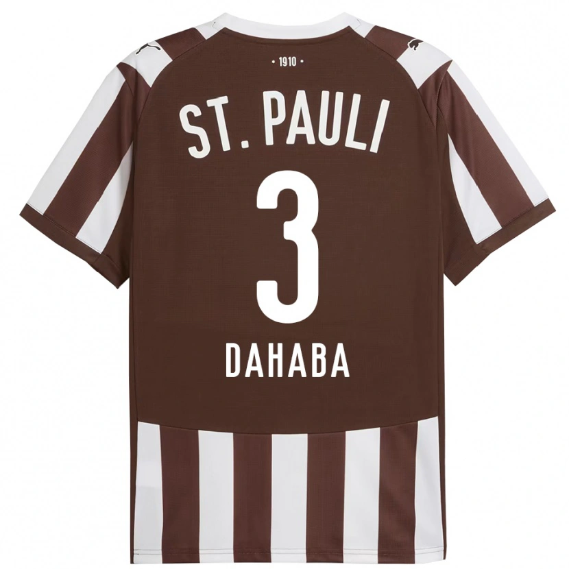 Danxen Herren Muhammad Dahaba #3 Kaffee Weiß Heimtrikot Trikot 2025/26 T-Shirt Österreich