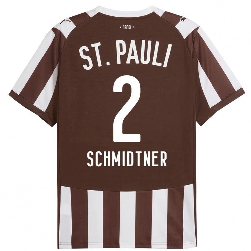 Danxen Herren Victor Schmidtner #2 Kaffee Weiß Heimtrikot Trikot 2025/26 T-Shirt Österreich