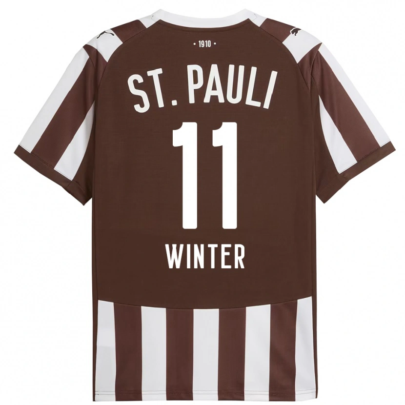 Danxen Herren Bennet Winter #11 Kaffee Weiß Heimtrikot Trikot 2025/26 T-Shirt Österreich