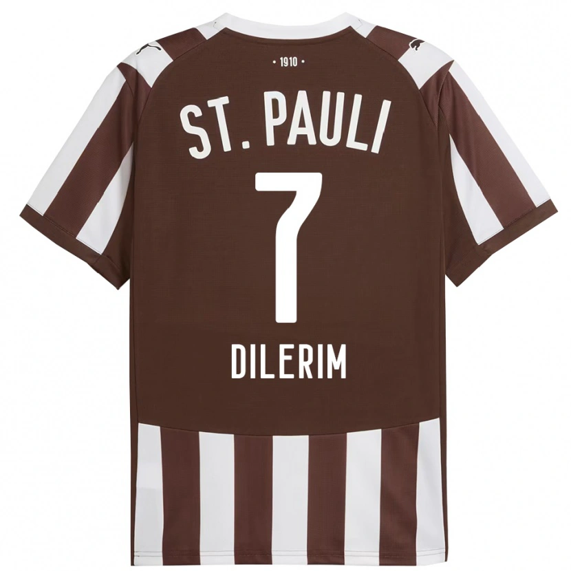 Danxen Herren Taylan Dilerim #7 Kaffee Weiß Heimtrikot Trikot 2025/26 T-Shirt Österreich
