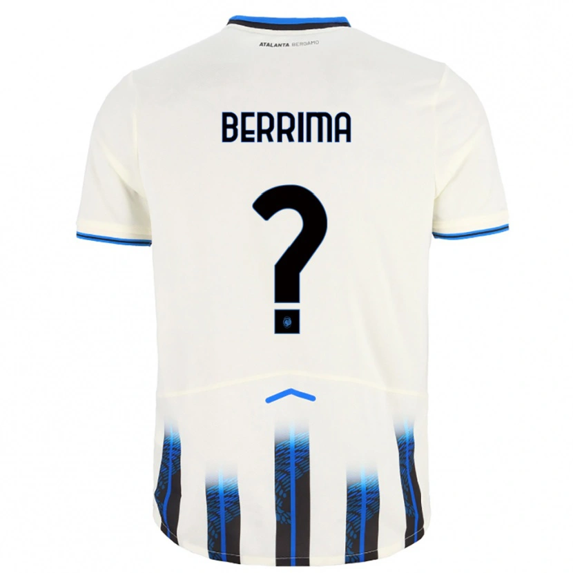 Danxen Herren Salim Berrima #0 Weiß Blau Auswärtstrikot Trikot 2025/26 T-Shirt Österreich
