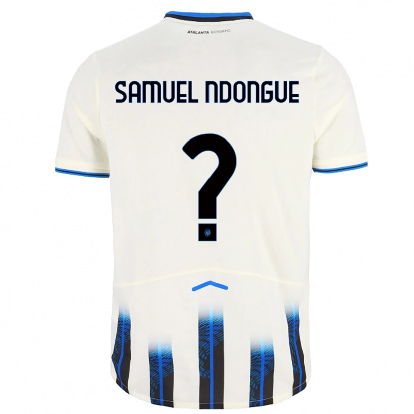Danxen Herren Frederick Samuel Ndongue #0 Weiß Blau Auswärtstrikot Trikot 2025/26 T-Shirt Österreich