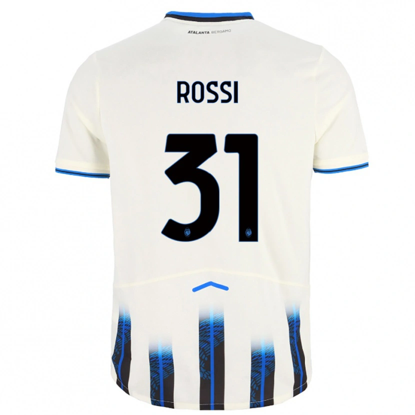 Danxen Herren Francesco Rossi #31 Weiß Blau Auswärtstrikot Trikot 2025/26 T-Shirt Österreich