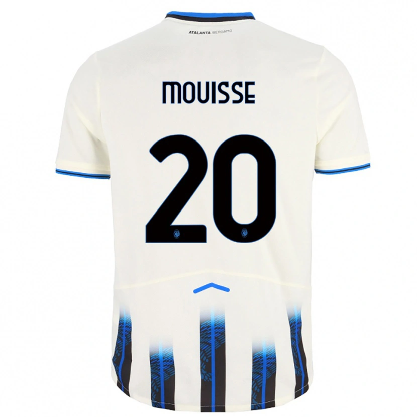 Danxen Herren Samir Mouisse #20 Weiß Blau Auswärtstrikot Trikot 2025/26 T-Shirt Österreich