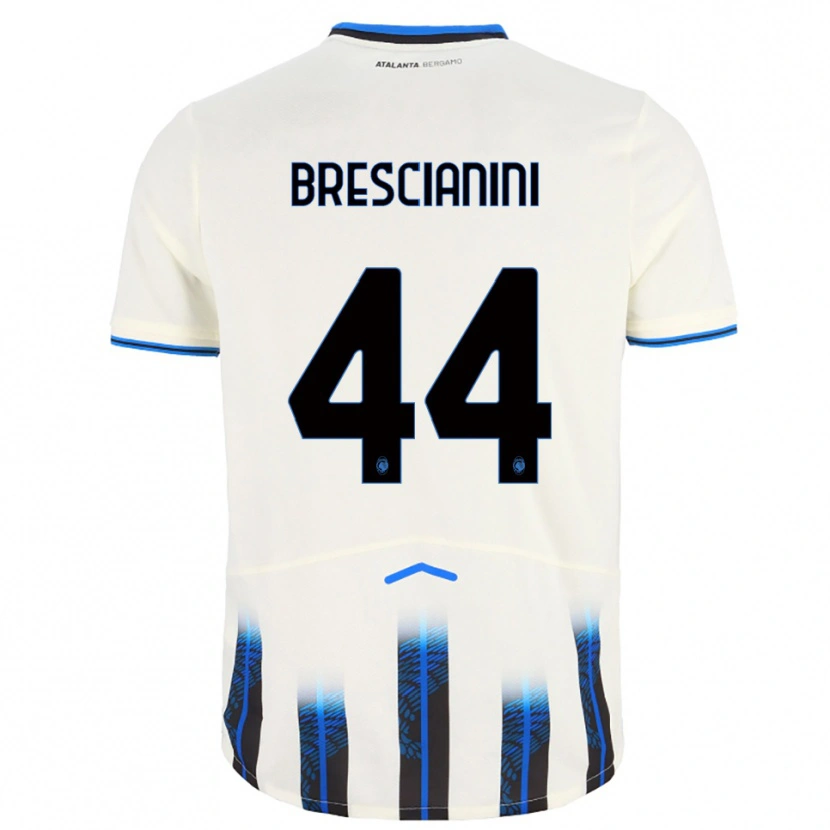 Danxen Herren Marco Brescianini #44 Weiß Blau Auswärtstrikot Trikot 2025/26 T-Shirt Österreich