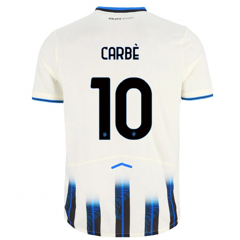 Danxen Herren Alessio Carbè #10 Weiß Blau Auswärtstrikot Trikot 2025/26 T-Shirt Österreich