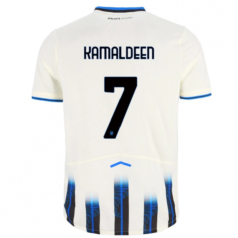 Danxen Herren Kamaldeen Sulemana #7 Weiß Blau Auswärtstrikot Trikot 2025/26 T-Shirt Österreich