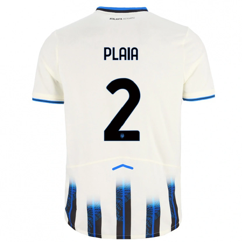Danxen Herren Matteo Plaia #2 Weiß Blau Auswärtstrikot Trikot 2025/26 T-Shirt Österreich