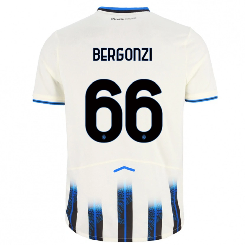 Danxen Herren Federico Bergonzi #66 Weiß Blau Auswärtstrikot Trikot 2025/26 T-Shirt Österreich