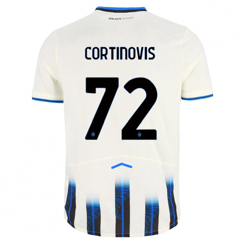 Danxen Herren Alessandro Cortinovis #72 Weiß Blau Auswärtstrikot Trikot 2025/26 T-Shirt Österreich