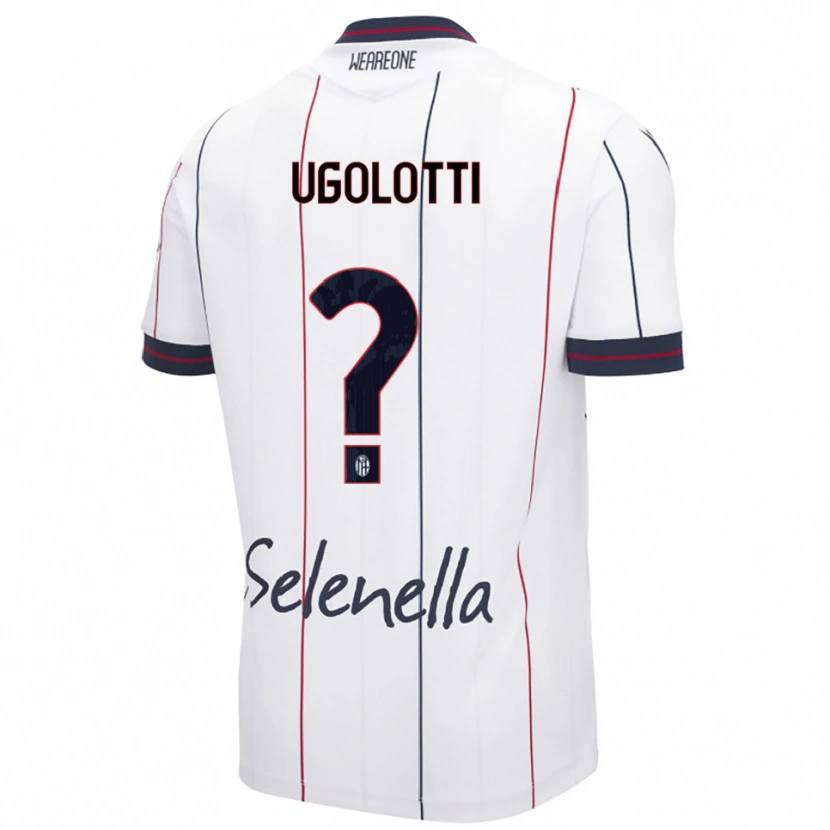 Danxen Herren Alan Ugolotti #0 Weiß Königsblau Auswärtstrikot Trikot 2025/26 T-Shirt Österreich