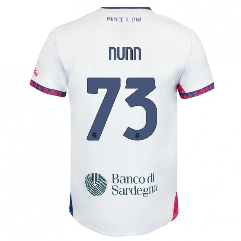 Danxen Herren Jack Nunn #73 Weiß Marineblau Rot Auswärtstrikot Trikot 2025/26 T-Shirt Österreich