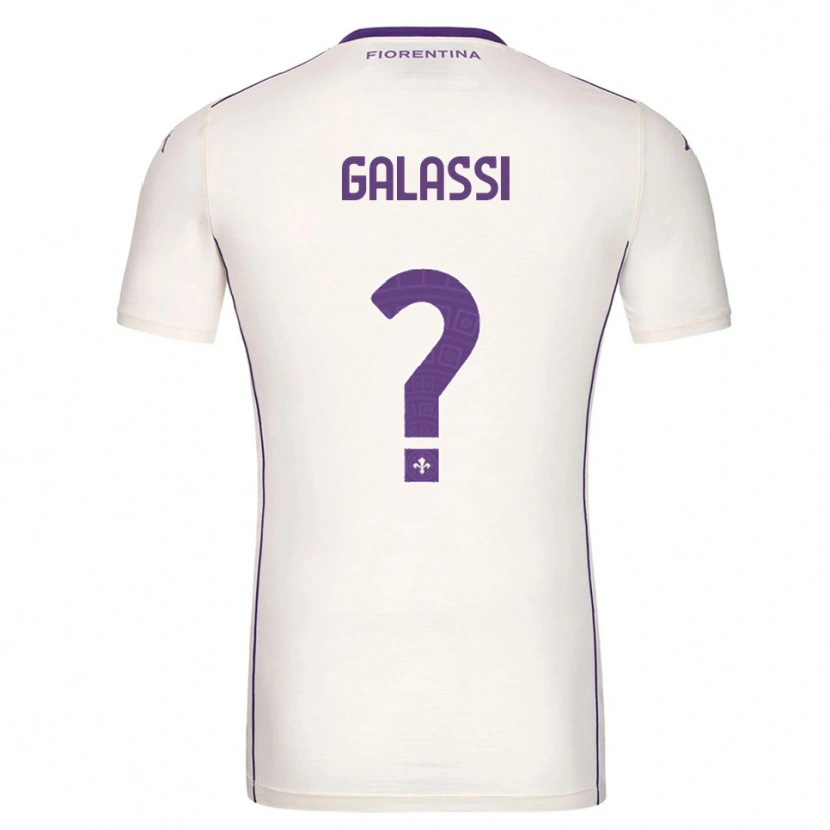 Danxen Herren Andrea Galassi #0 Weiß Lila Rot Auswärtstrikot Trikot 2025/26 T-Shirt Österreich