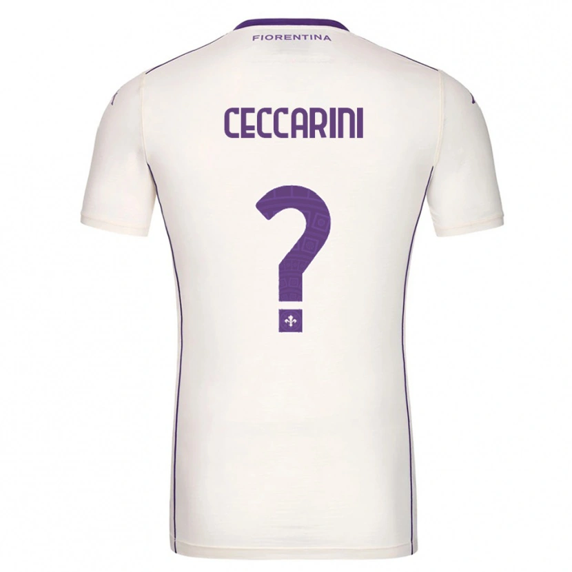 Danxen Herren Mattia Ceccarini #0 Weiß Lila Rot Auswärtstrikot Trikot 2025/26 T-Shirt Österreich
